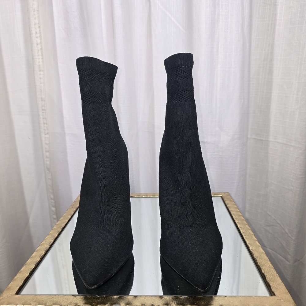 Steve Madden Black Sock Boots - Picture 11 of 11